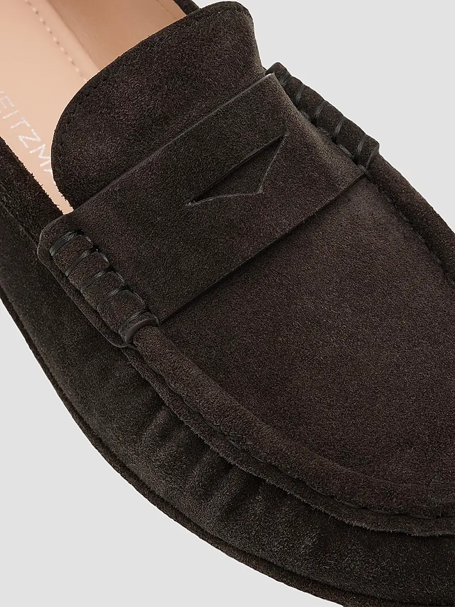 Stuart Weitzman Women's Spencer Suede Loafers | Thumbnail 6