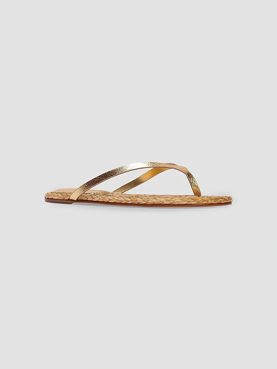 Black Suede Studio Women's Alaya Metallic Sandals | Thumbnail 2 Black Suede Studio Women's Alaya Metallic Sandals | Thumbnail 2