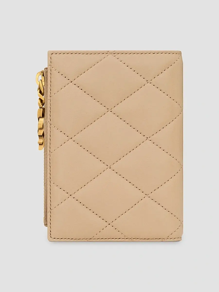 Saint Laurent Women's Cassandre Bijou Bi-Fold Wallet | Thumbnail 3 Saint Laurent Women's Cassandre Bijou Bi-Fold Wallet | Thumbnail 3