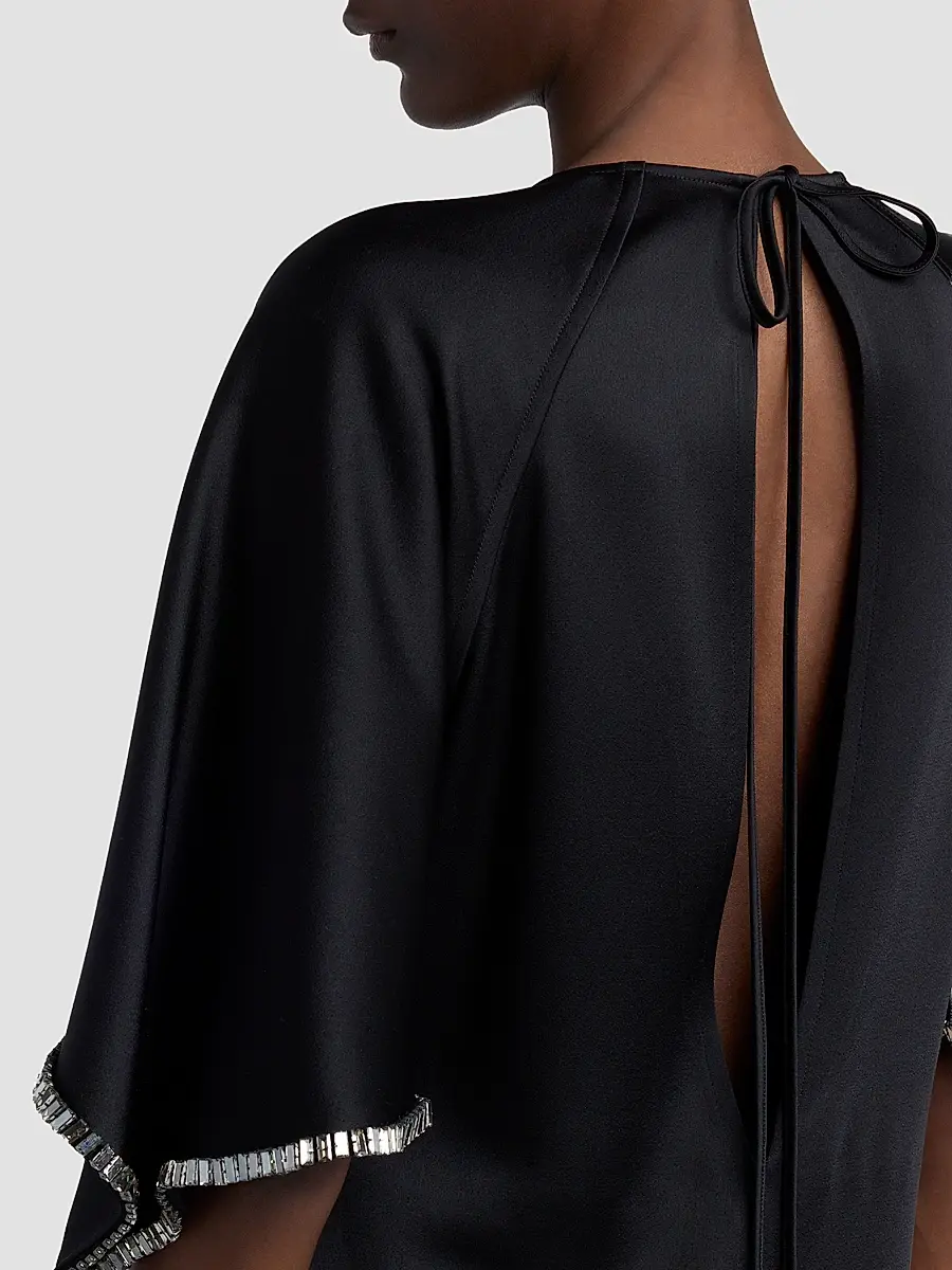 Stella McCartney Women's Embellished Handkerchief Maxi Dress | Thumbnail 5 Stella McCartney Women's Embellished Handkerchief Maxi Dress | Thumbnail 5
