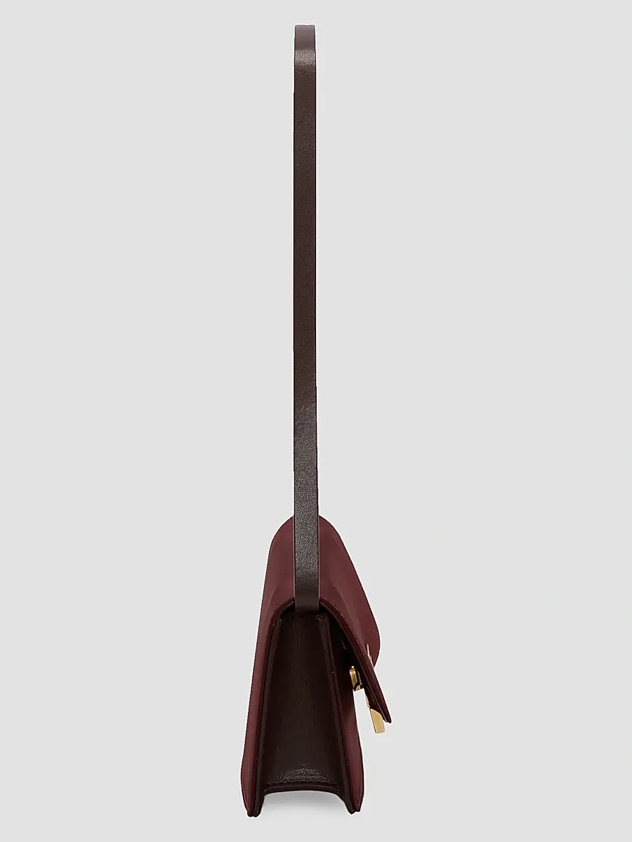 Victoria Beckham Women's Dorian East-West Velvet Clutch | Thumbnail 4 Victoria Beckham Women's Dorian East-West Velvet Clutch | Thumbnail 4
