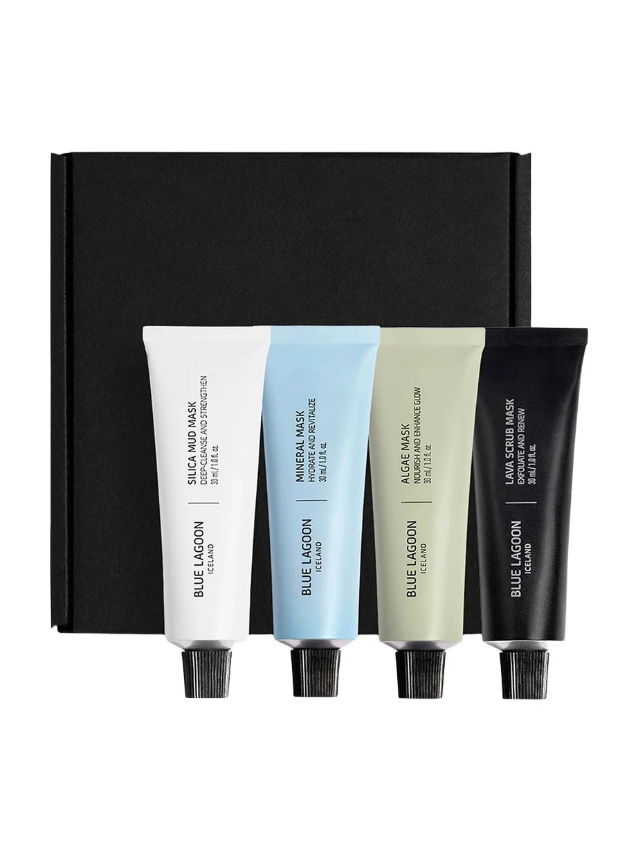 Blue Lagoon 4-Piece Signature Masks Travel Set