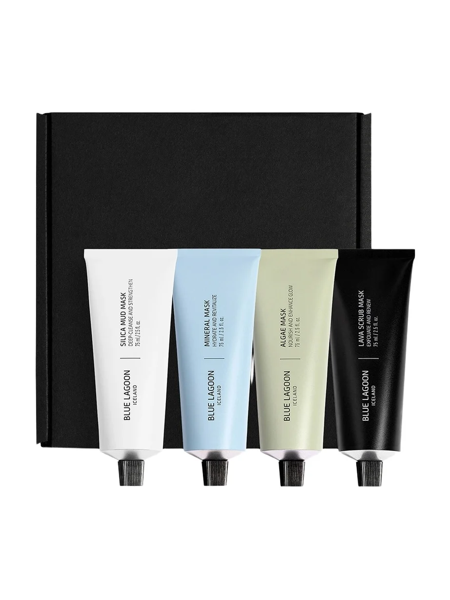 Blue Lagoon 4-Piece Signature Masks Set
