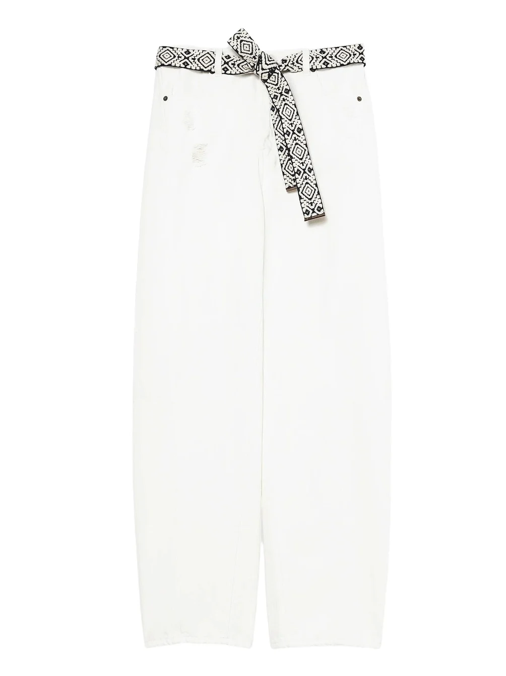 Marina Rinaldi Women's Cotton Bull Barrel Leg Jeans