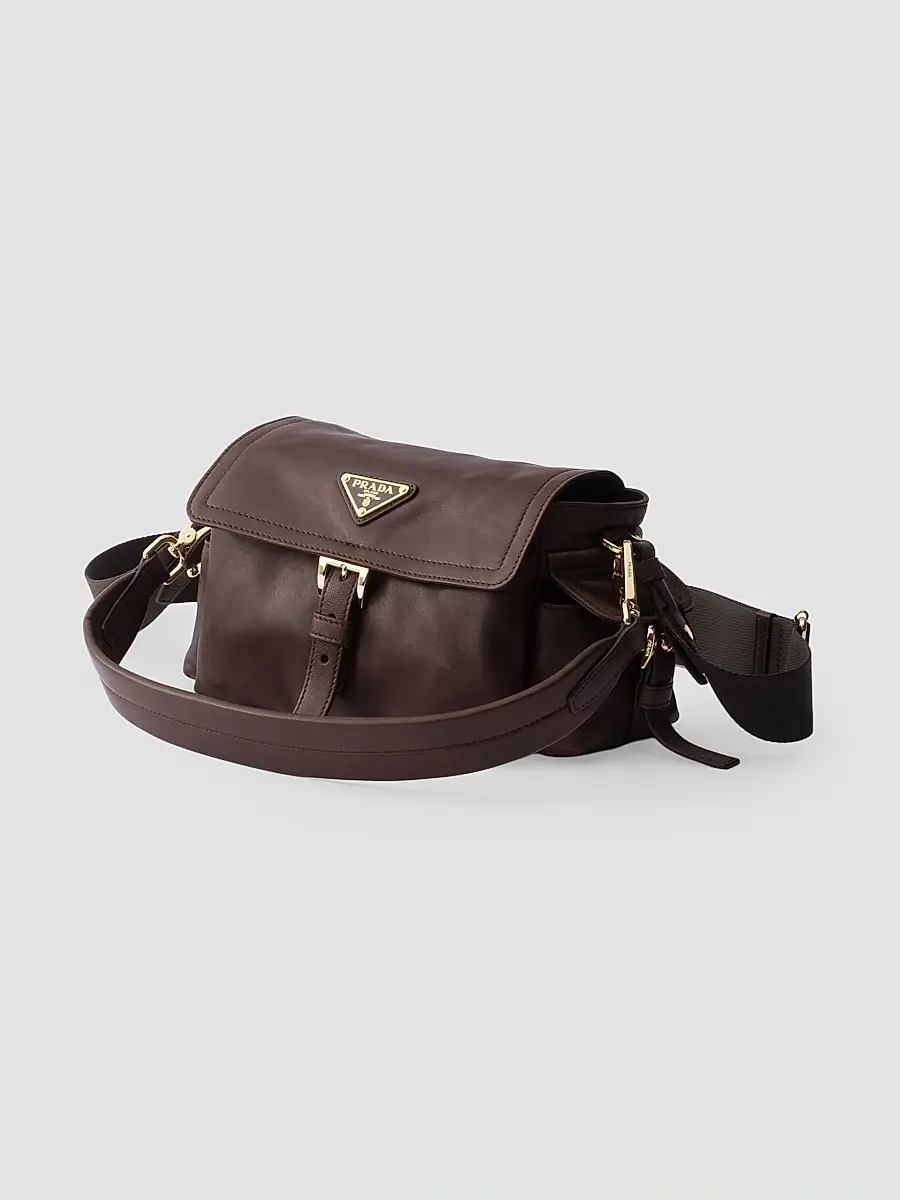 Prada Women's Explore Nappa Leather Mini Top Handle Bag | Thumbnail 2 Prada Women's Explore Nappa Leather Mini Top Handle Bag | Thumbnail 2