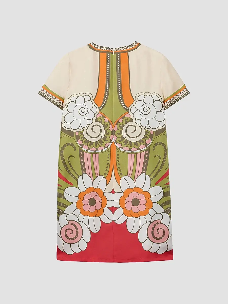 La DoubleJ Women's Mini Swing Dress - Ambrosia Placee Green | Thumbnail 2 La DoubleJ Women's Mini Swing Dress - Ambrosia Placee Green | Thumbnail 2