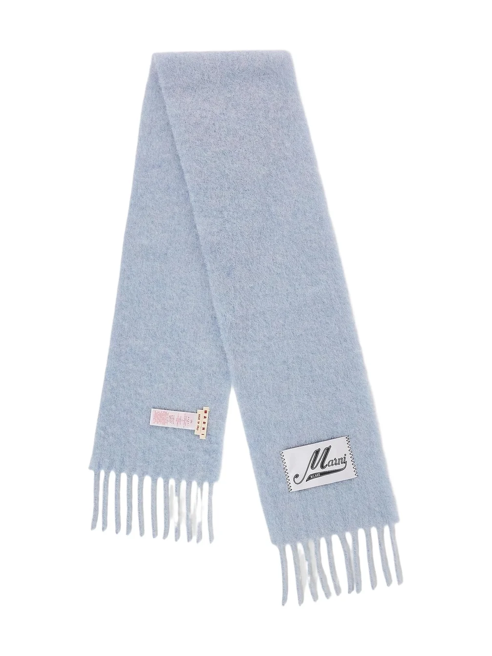 Men's Alpaca Fringe-Trim Scarf Men's Alpaca Fringe-Trim Scarf