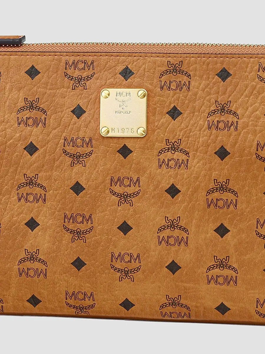 MCM Women's Aren Mini Flat Pouch | Thumbnail 10 MCM Women's Aren Mini Flat Pouch | Thumbnail 10