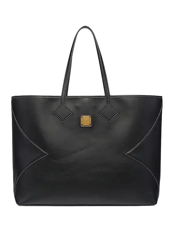 Women's Dia Extra-Large Leather Shopper Tote Bag