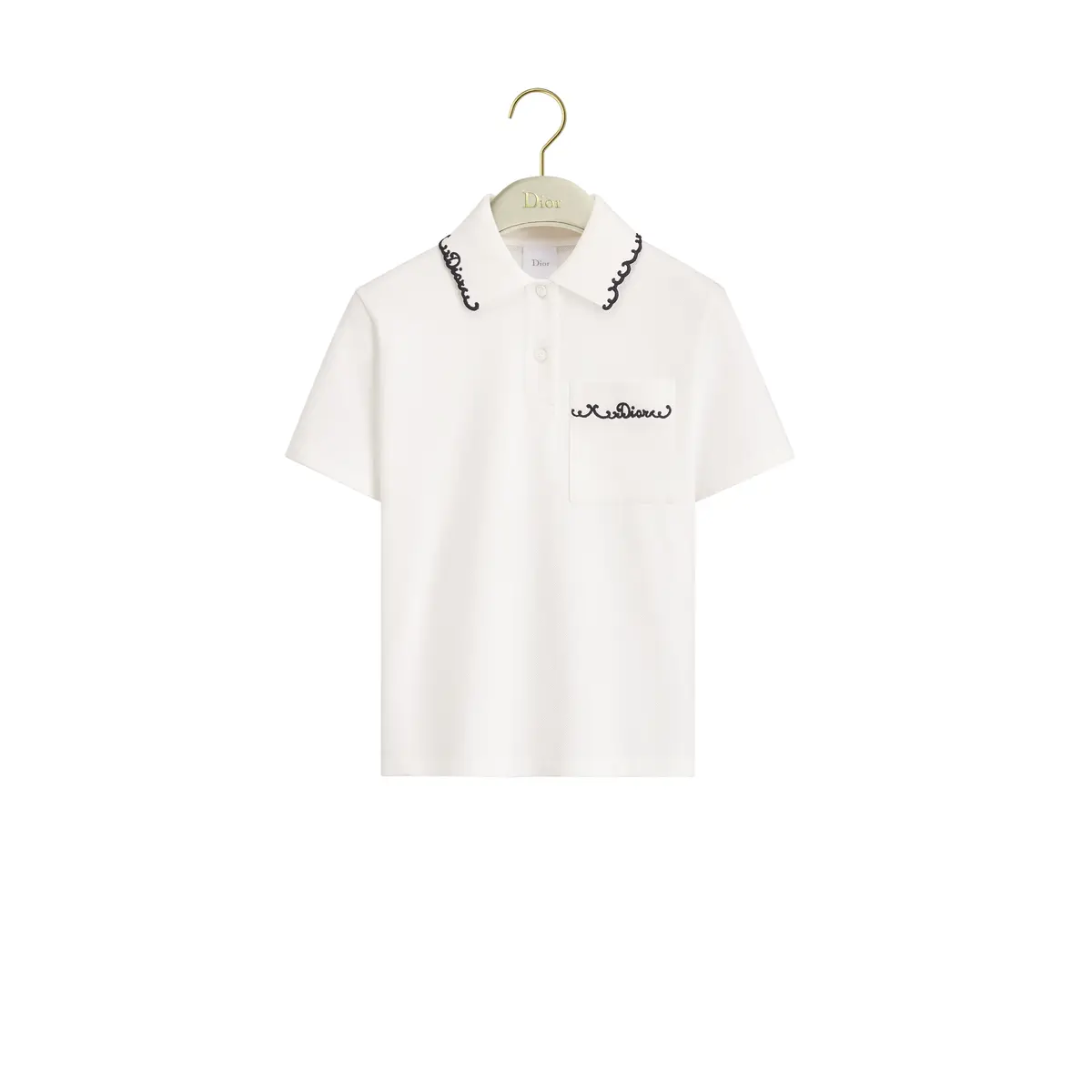 Dior Embroidered Polo Shirt