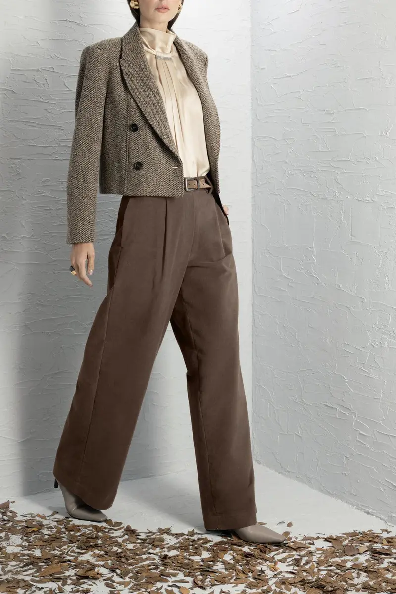 Brunello Cucinelli Soft Tailored Relax Stretch Pant | Thumbnail 2