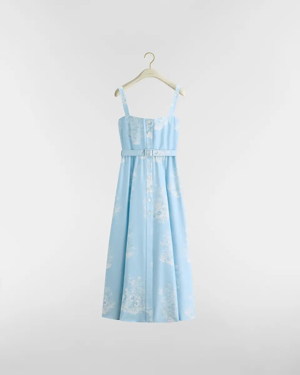 Dior Dioriviera Mid-Length Belted Dress | Thumbnail 2