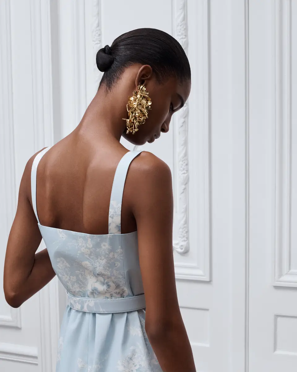 Dior Dioriviera Mid-Length Belted Dress | Thumbnail 5