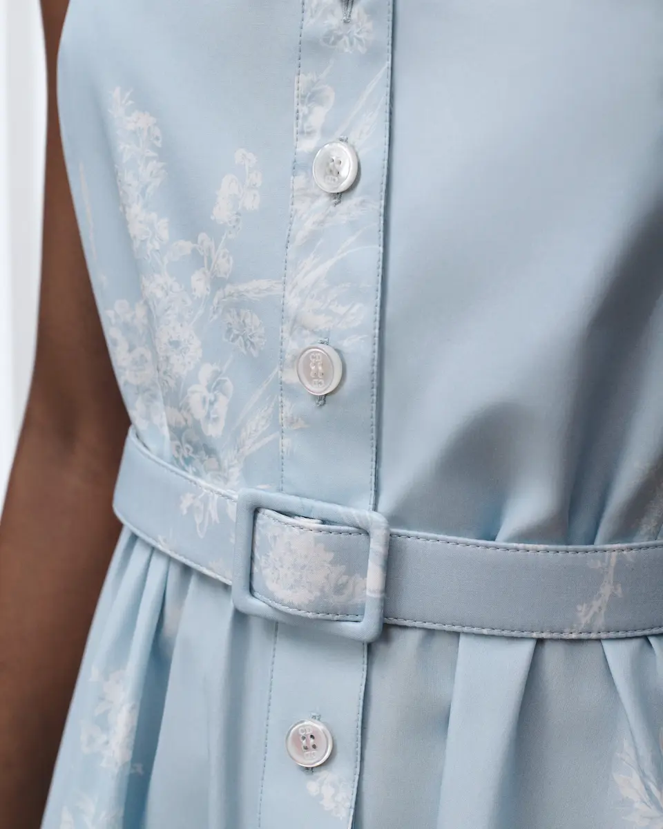 Dior Dioriviera Mid-Length Belted Dress | Thumbnail 6