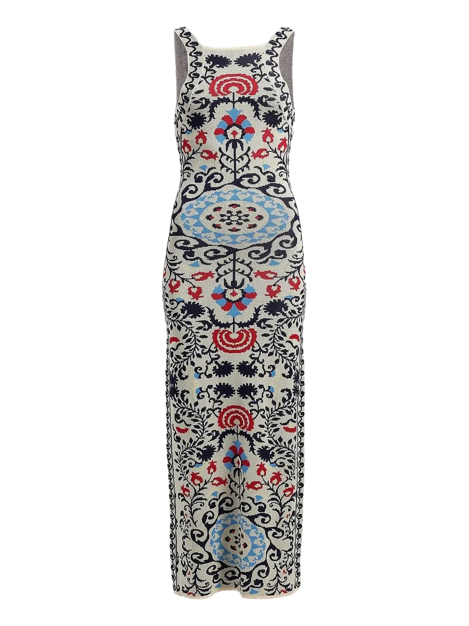 Misa Los Angeles Women's Sariah Textured-Print Midi-Dress