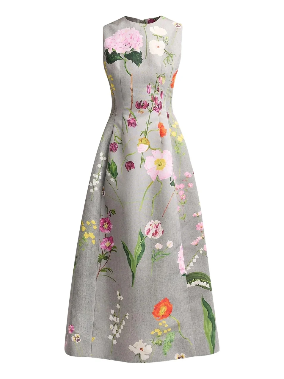 Women's Mixed Botanical Faille Cocktail Dress Women's Mixed Botanical Faille Cocktail Dress