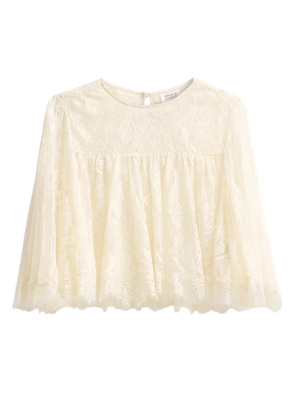 Women's Floral Lace Top Women's Floral Lace Top
