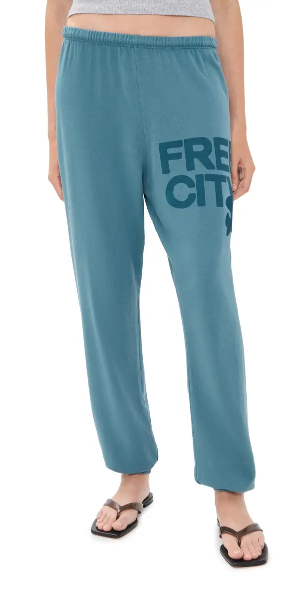 FREECITY Freecity Sweatpants Belgiumblue | Image 1 FREECITY Freecity Sweatpants Belgiumblue | Image 1