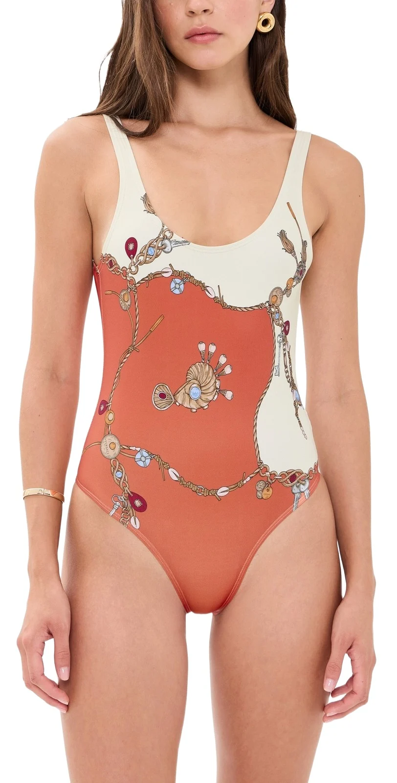 Stolen Jewels Printed One Piece