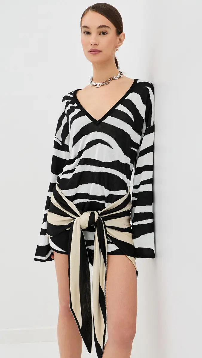 The Attico Knit Mini Dress | Thumbnail 6 The Attico Knit Mini Dress | Thumbnail 6