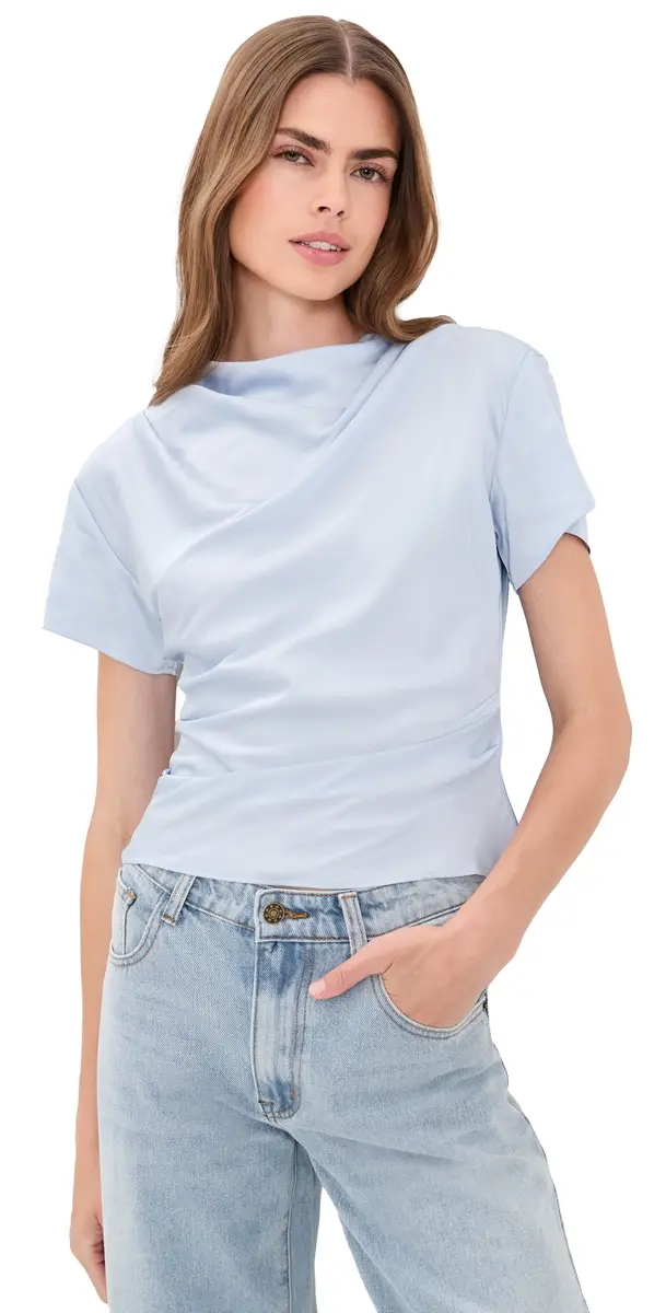 LIONESS Halcyon Top Blue | Image 1 LIONESS Halcyon Top Blue | Image 1