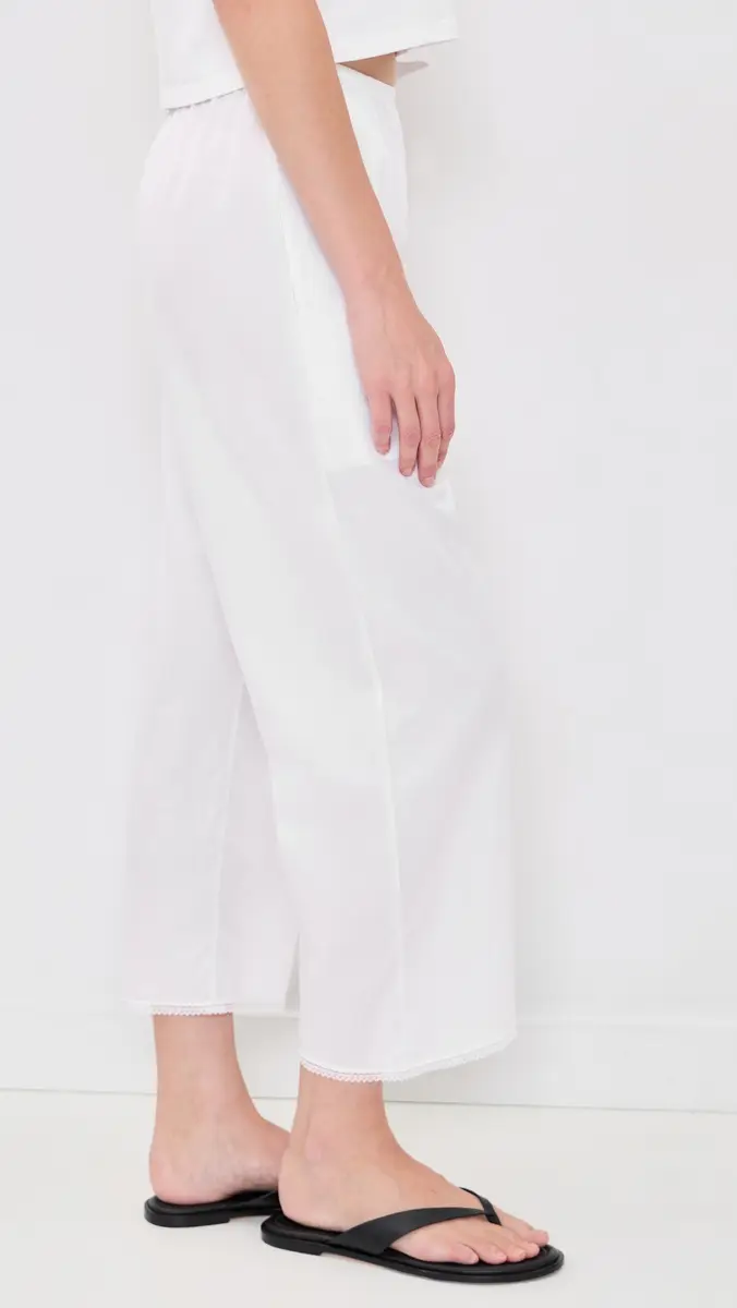 LESET Yoko Lace Crop Pants | Thumbnail 4