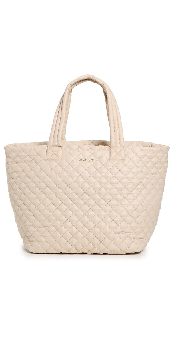 MZ Wallace Large Metro Tote Deluxe Buff One Size | Image 1 MZ Wallace Large Metro Tote Deluxe Buff One Size | Image 1