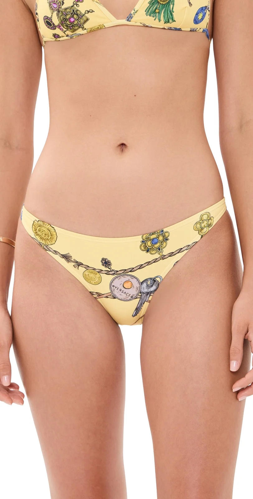 Broken Jewels Printed Bikini Bottoms Broken Jewels Printed Bikini Bottoms