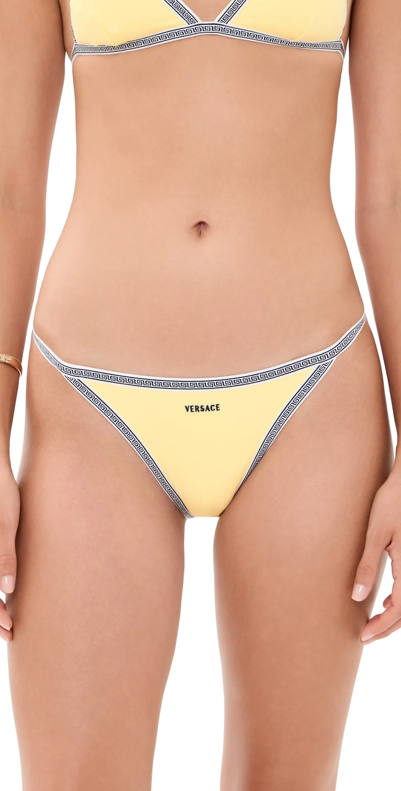 Embroidered Logo Bikini Bottoms