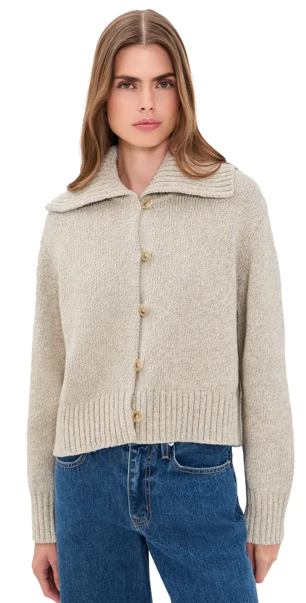 Jenni Kayne Sailor Cardigan Oat arl | Image 1 Jenni Kayne Sailor Cardigan Oat arl | Image 1