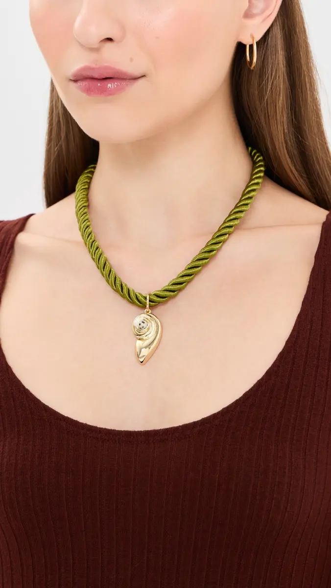 Luv AJ The Palma Shell Cord Necklace | Thumbnail 3