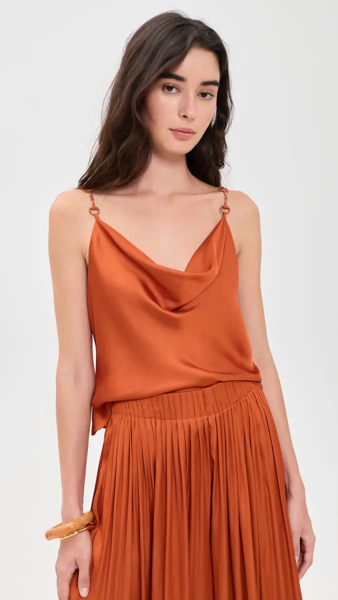 L'Agence Calista Cowl Cami | Thumbnail 2