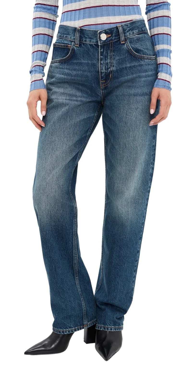 The Beau Classic Buckle Jeans The Beau Classic Buckle Jeans