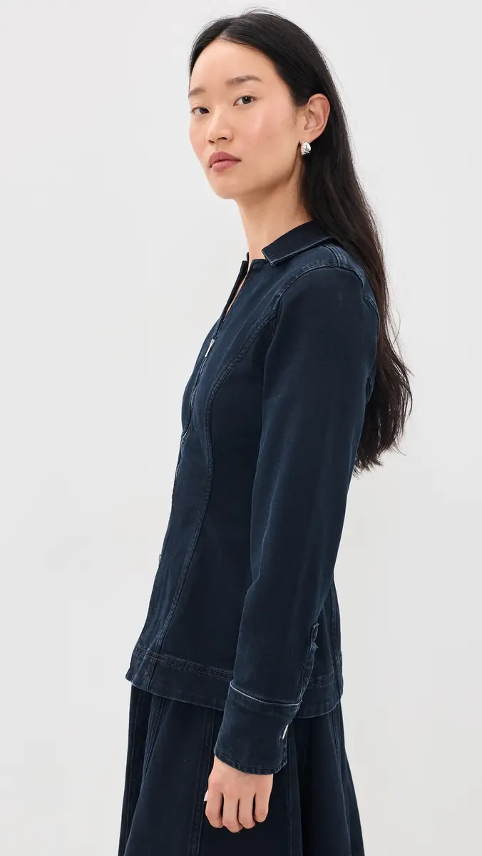 Aligne Tilly Denim Zip Jacket | Thumbnail 4