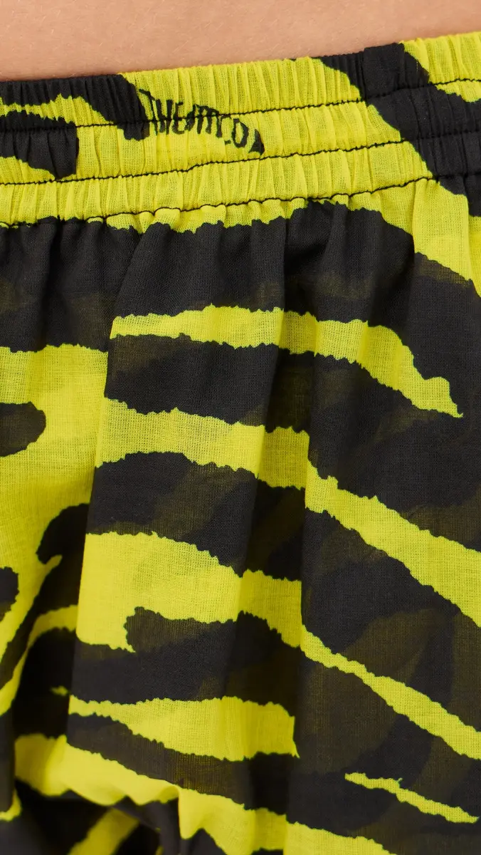 The Attico Black and Yellow Coverups Shorts | Thumbnail 6 The Attico Black and Yellow Coverups Shorts | Thumbnail 6
