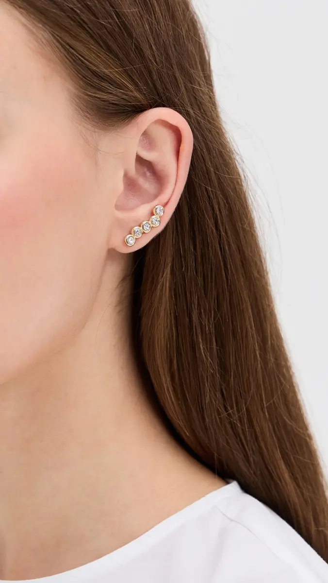 BaubleBar Crystal Crawler Earrings | Thumbnail 3