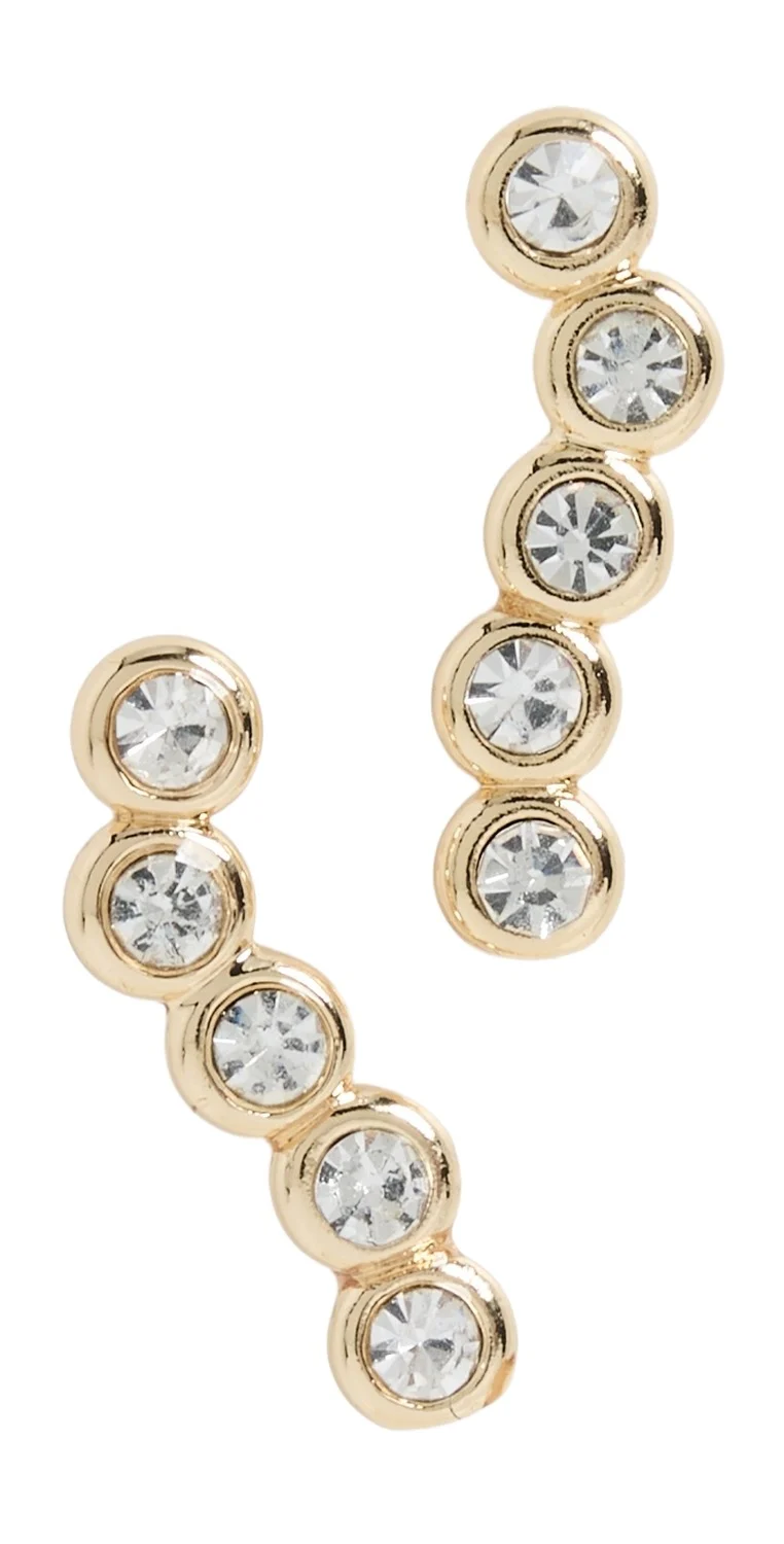 BaubleBar Crystal Crawler Earrings