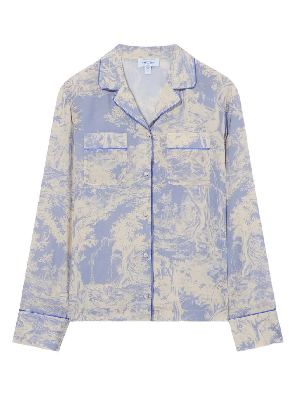 City Nature Habutai Pajama Shirt City Nature Habutai Pajama Shirt