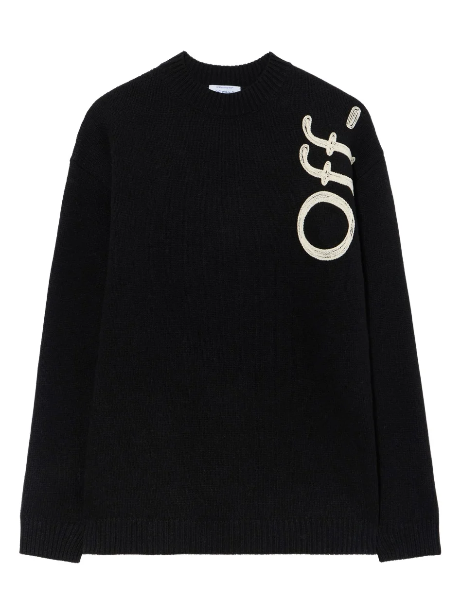 Vertical Bookish Logo Knit Crewneck Vertical Bookish Logo Knit Crewneck