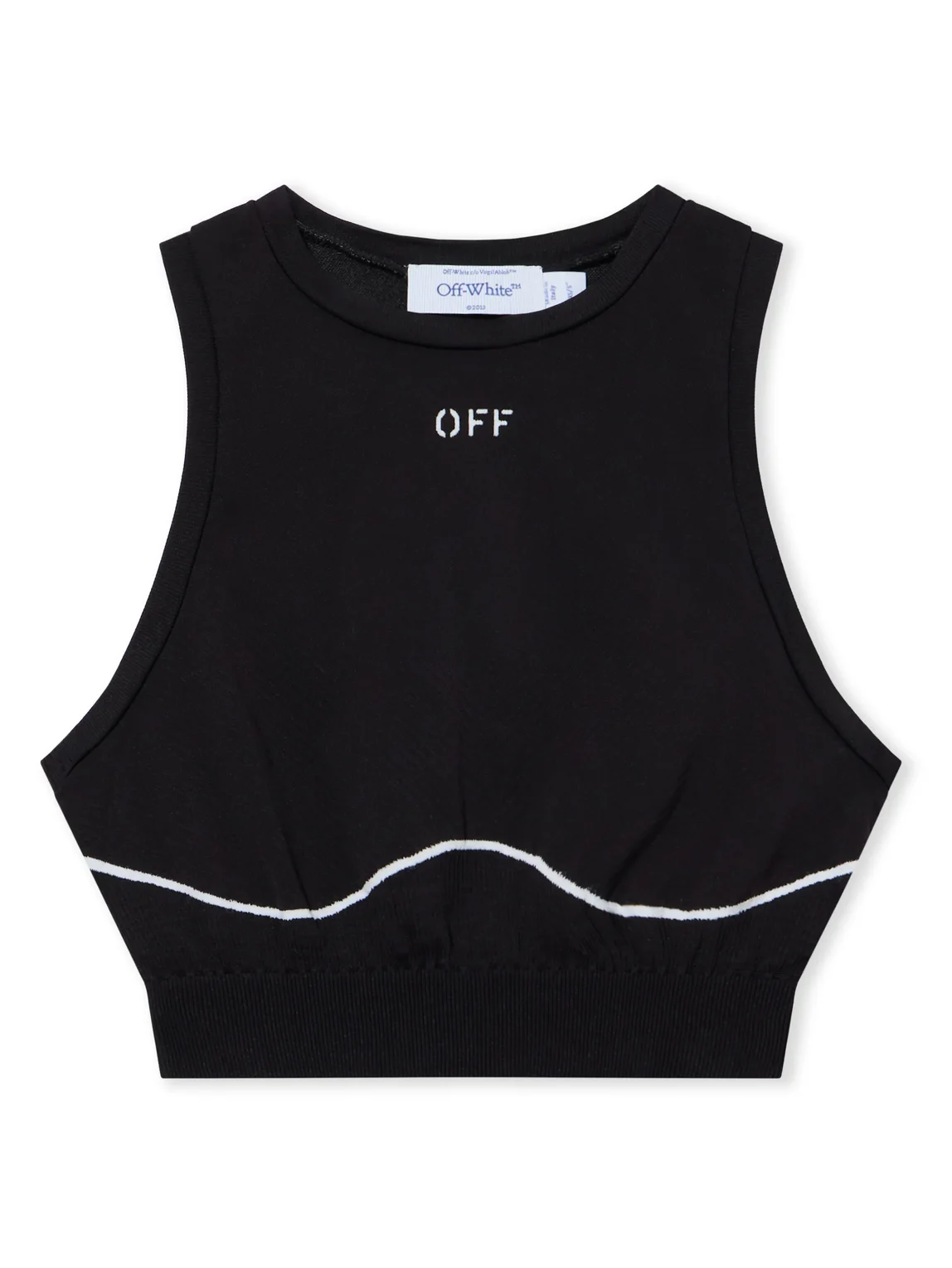 Off Stamp Seamless Crop Top Off Stamp Seamless Crop Top