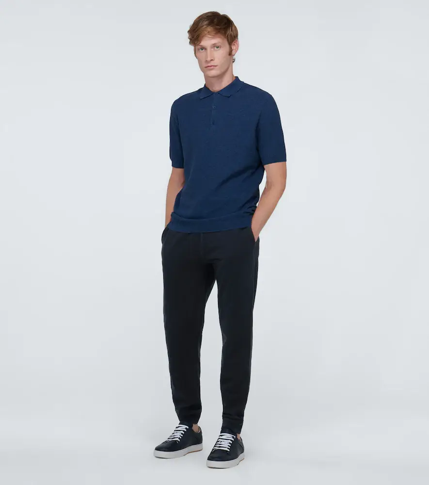 Sunspel Loopback cotton sweatpants | Thumbnail 4 Sunspel Loopback cotton sweatpants | Thumbnail 4