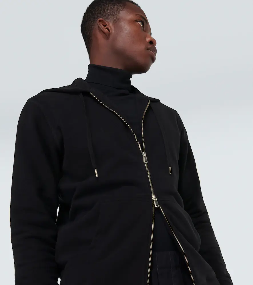Sunspel Loopback cotton hoodie | Thumbnail 2