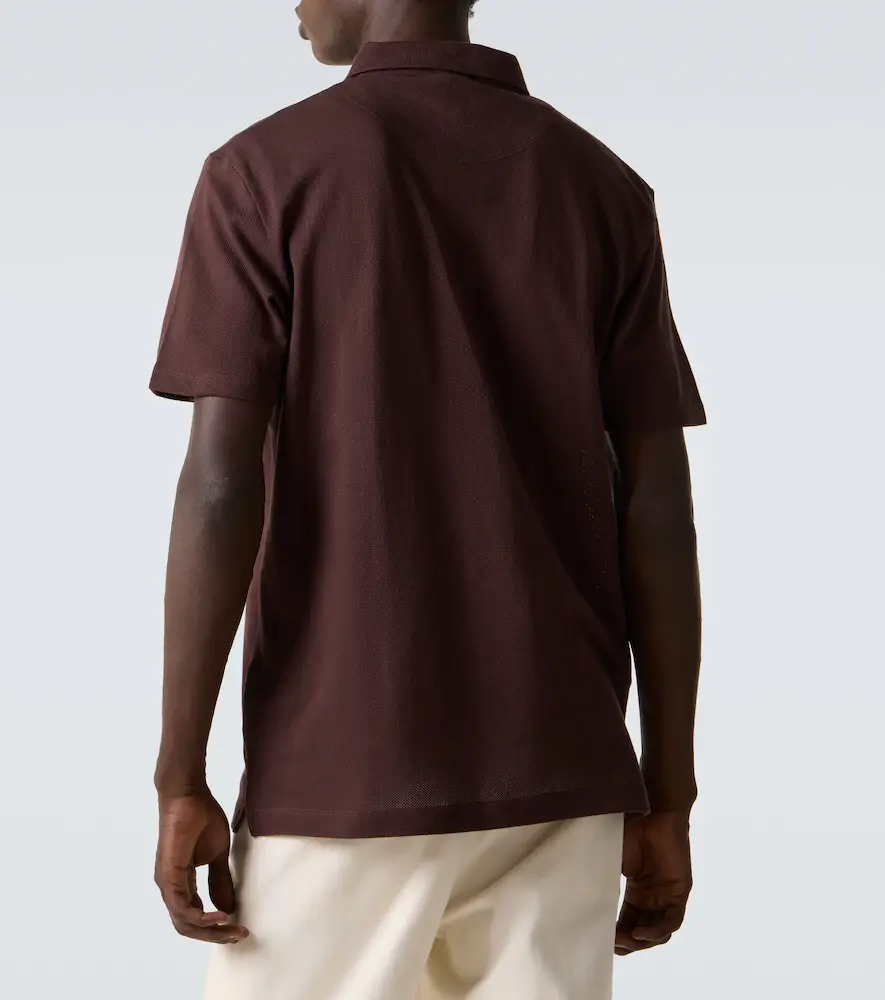 Sunspel Cotton polo shirt | Thumbnail 5 Sunspel Cotton polo shirt | Thumbnail 5