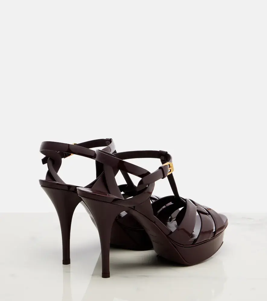 Saint Laurent Patent leather sandals | Thumbnail 2
