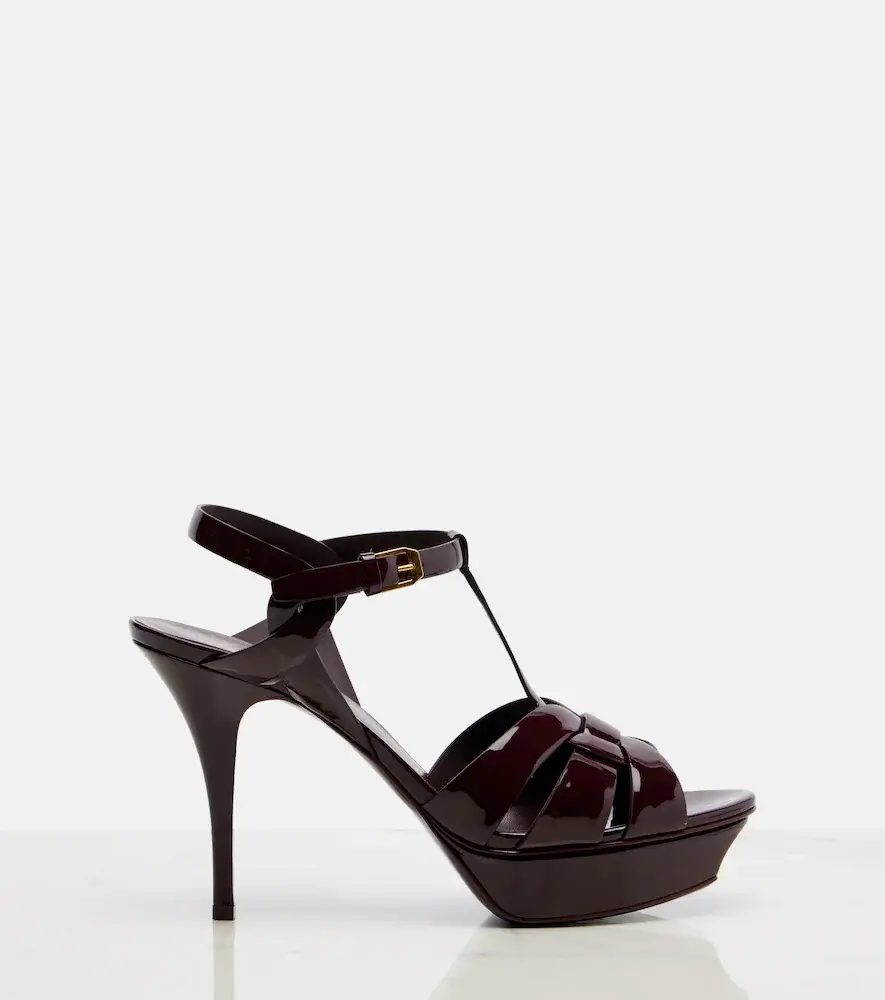Saint Laurent Patent leather sandals | Thumbnail 3