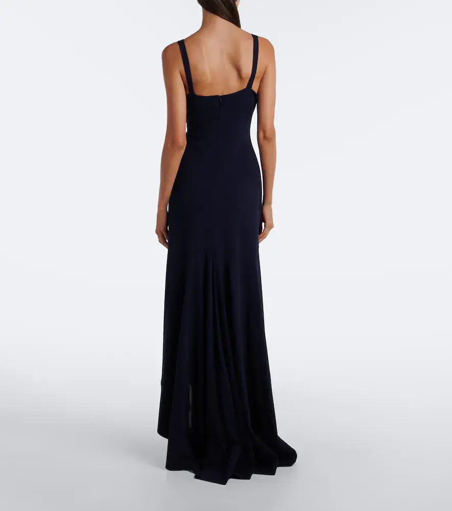 Stella McCartney Ruffled georgette gown | Thumbnail 2