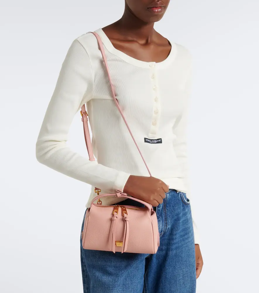 Dolce & Gabbana Vittoria Small leather top-handle bag | Thumbnail 6 Dolce & Gabbana Vittoria Small leather top-handle bag | Thumbnail 6