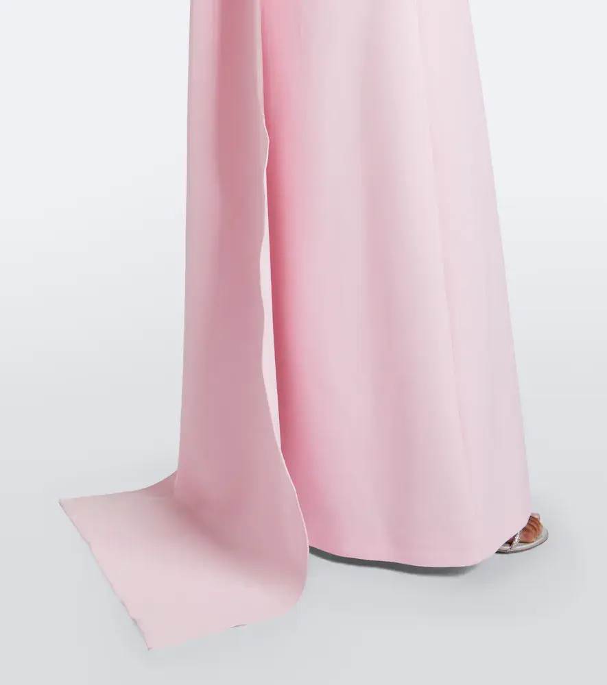 Safiyaa Mallory crêpe gown | Thumbnail 2