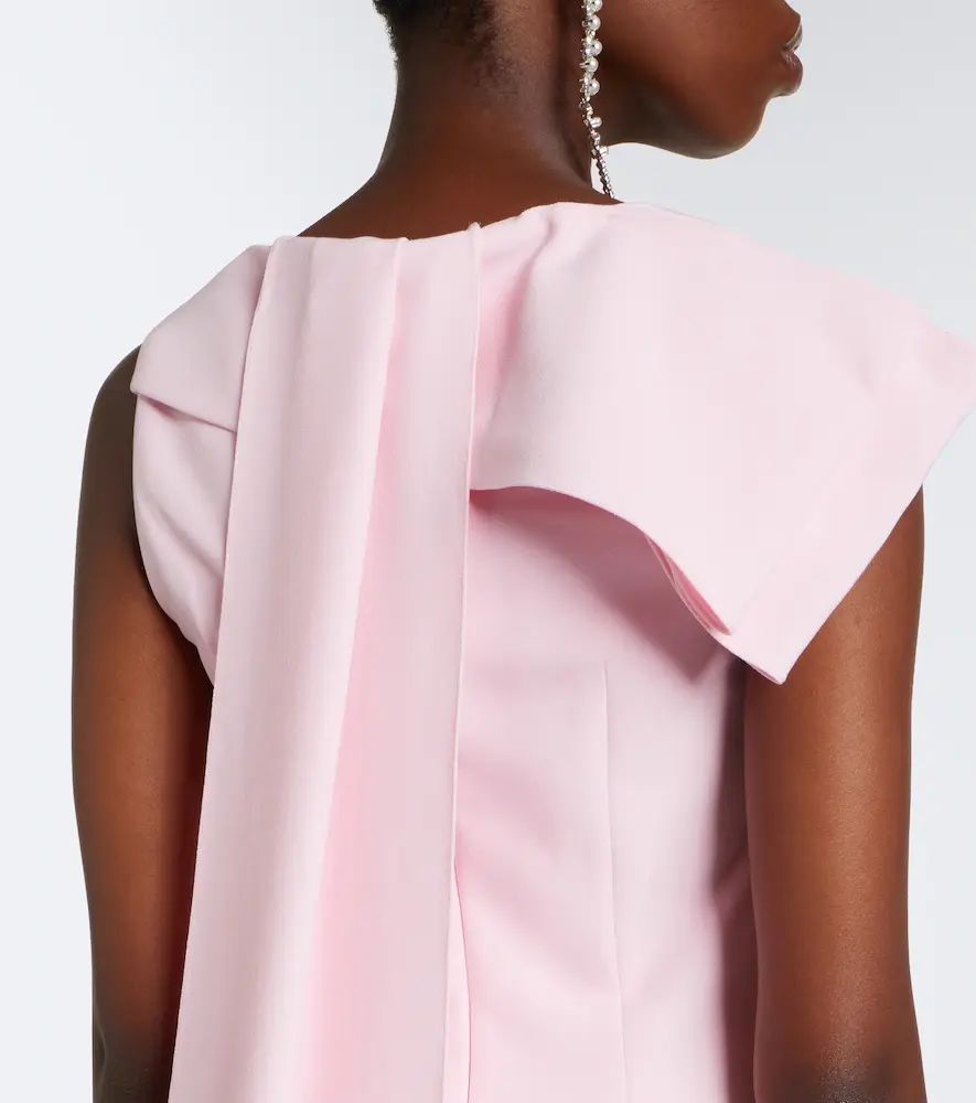 Safiyaa Mallory crêpe gown | Thumbnail 5