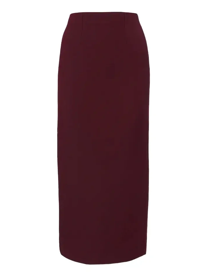 Crêpe pencil skirt Crêpe pencil skirt